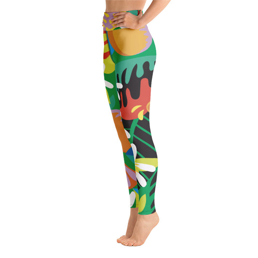 Orange Blossom Jam Leggings