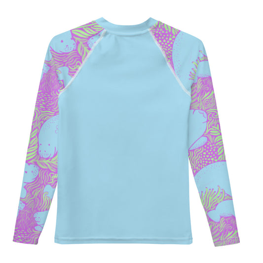 Grass is Life Big Kids Rash Guard