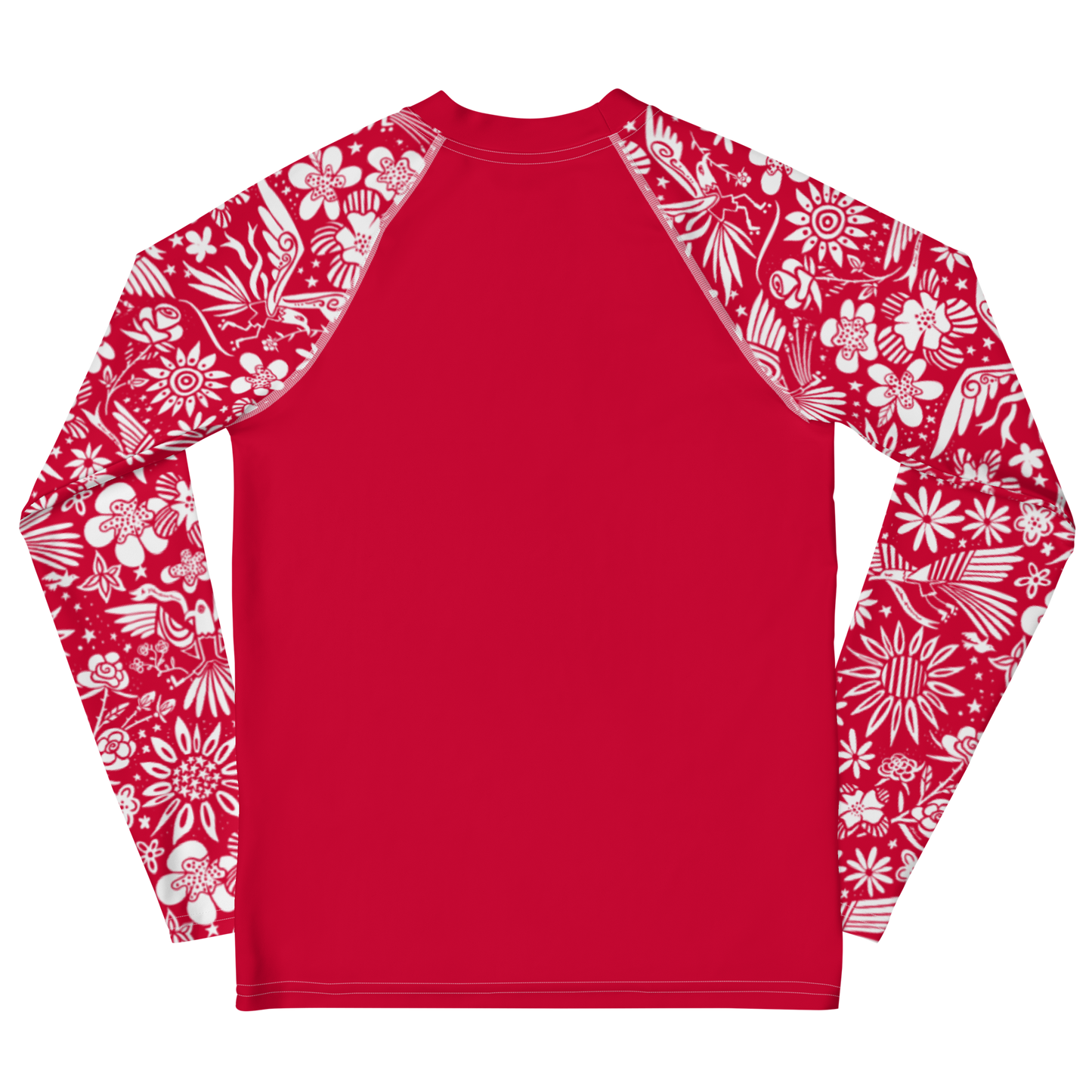 Free Birds Youth Rash Guard Red