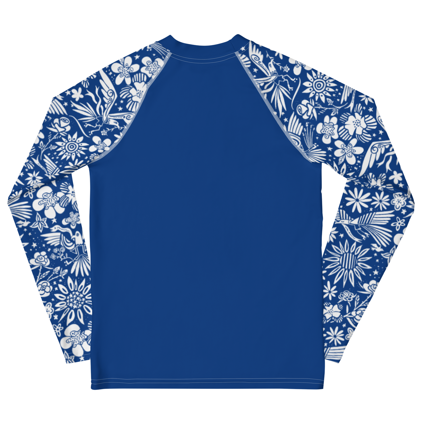 Free Birds Youth Rash Guard Blue