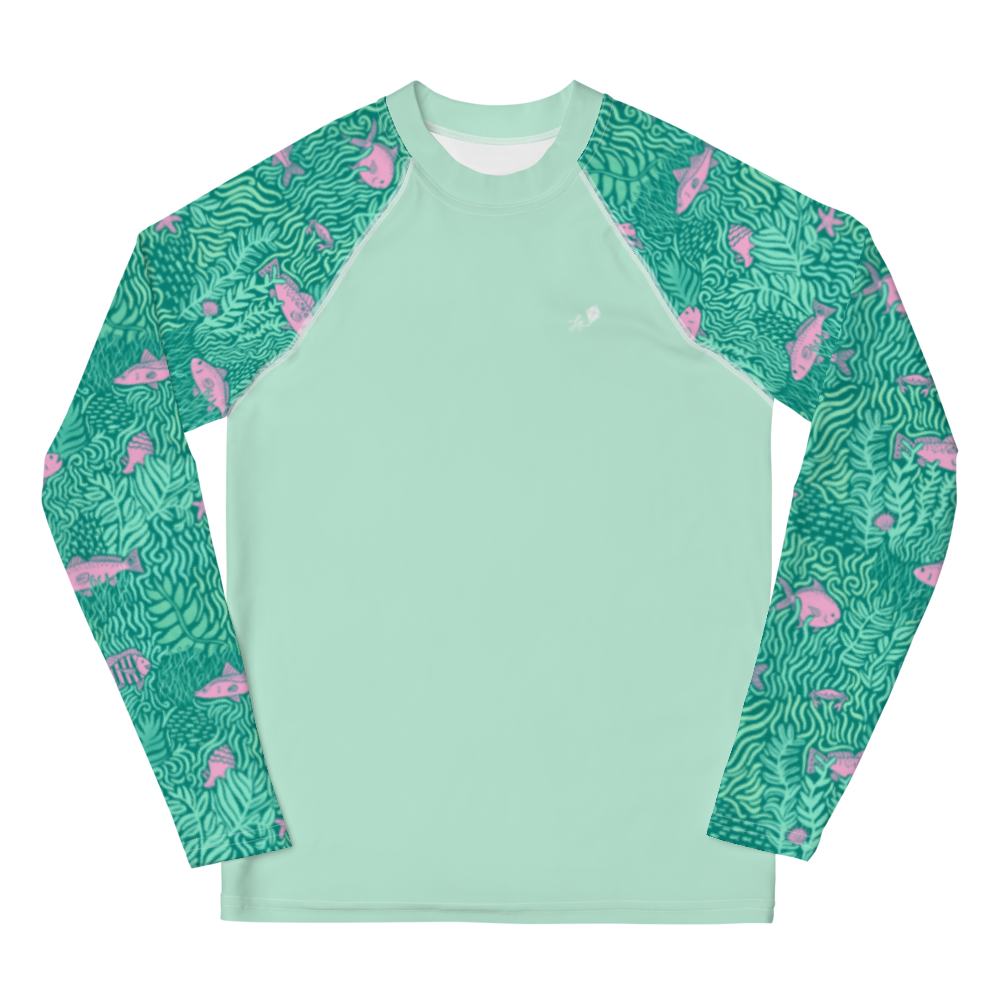 Piscine Scene Big Kids Rash Guard