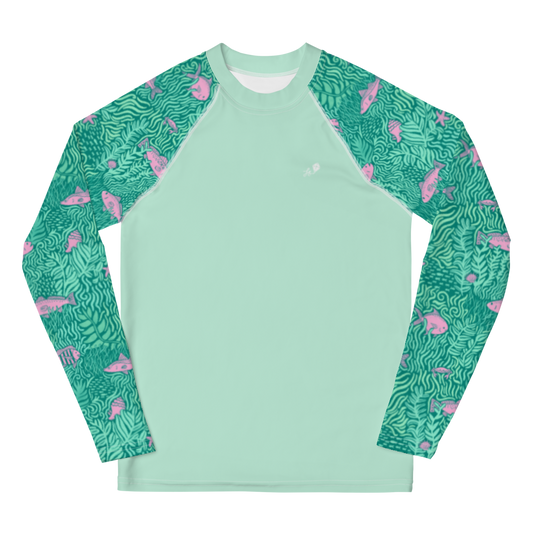 Piscine Scene Big Kids Rash Guard