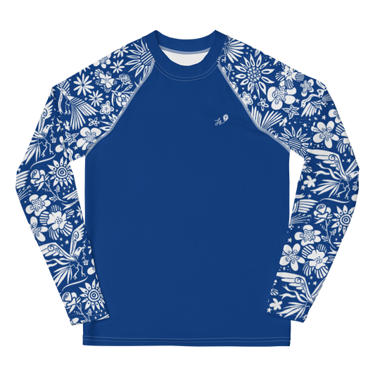 Free Birds Youth Rash Guard Blue